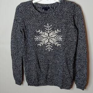 Tommy Hilfiger Women's Snowflake Sweater. Sz. S/P. Warm, Winter, Atleisure